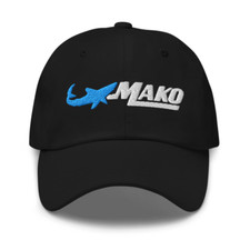 Mako Marine Boat Logo Inspired Embroidered Adjustable Classic Dad Hat