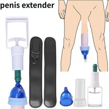Wearable Men's Penis Extender Stretcher Dick Trainer Enlargement Growth System