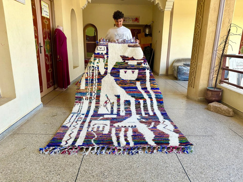 Tapis laine berbère - tapis,