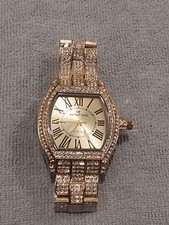 New Montres Carlo ICE BLING Unisex Watch ~ Diamond Accent ~ 43 mm