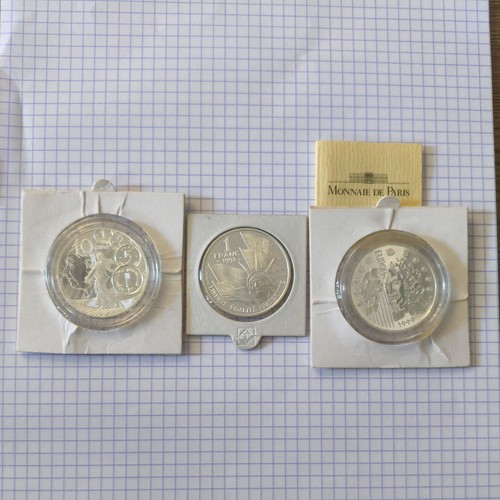 Lot pièces argent - lot, 3