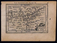 Namur Belgique Carte Ancienne