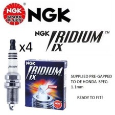 Bougies D'Allumage Iridium NGK Pour Honda CRX Del Sol VTEC 1.6