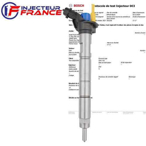 0445116059 bosch injecteur - 0445116059,