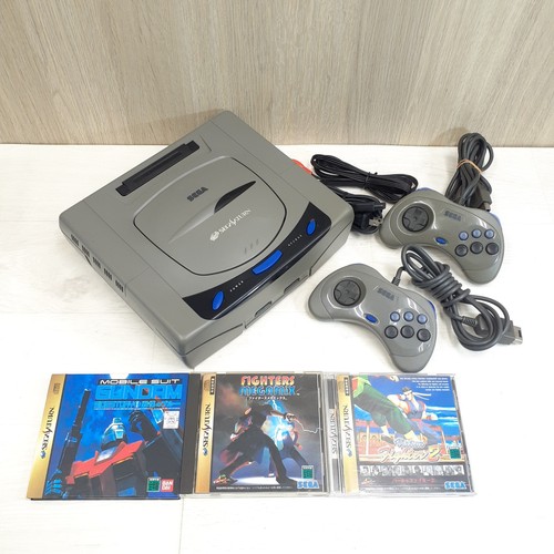 Lot console sega saturn avec - sega,