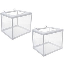 2Pcs Couveuse Aquarium Boîte