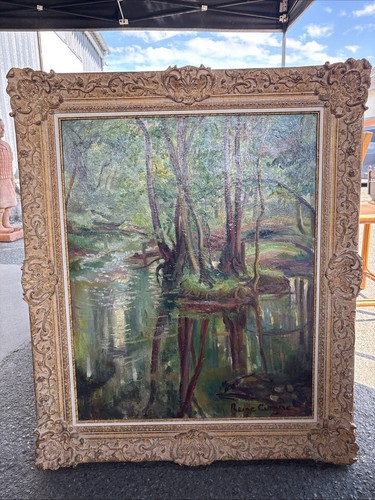 Reine cimière huile sur toile - reine,