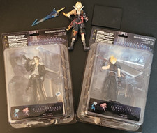 2008 RARE Lot 3 Figurines DISSIDIA FINAL FANTASY Trading Arts Cloud Squall Tidus