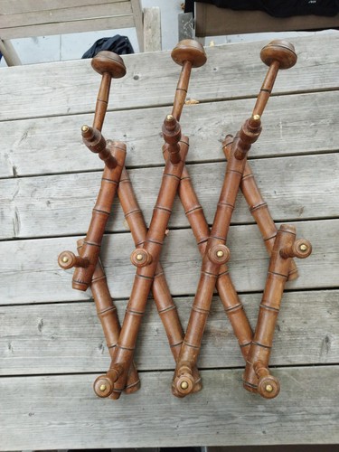 Grand porte manteau bois - grand,