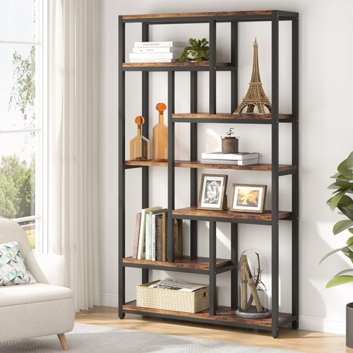 Tall rustic bookcase - tall,