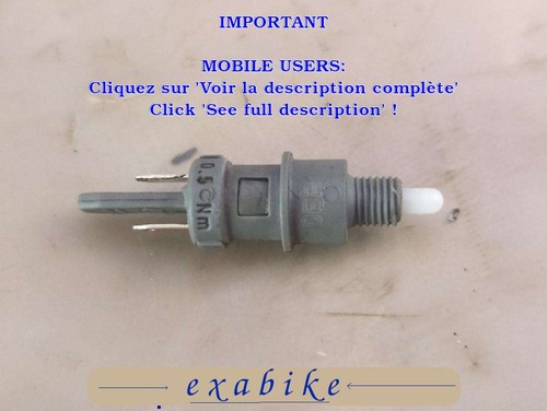 Contacteur frein avant pour - contacteur,