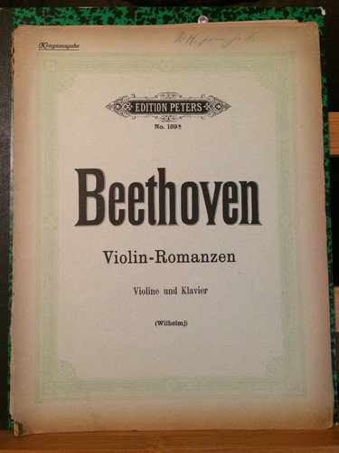 Beethoven romances pour - romances, violon