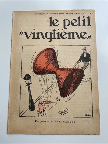 Petit vingtième echanges - petit,