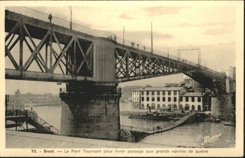 Brest pont tournant - pont,
