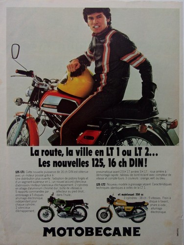 Publicite moto 125cc - moto,