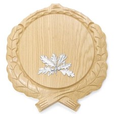 Écu De Cerf Sculpté En