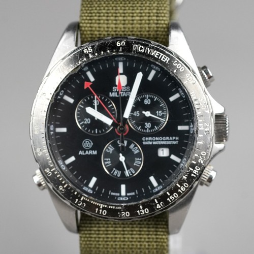 Chronographe suisse militaire - chronographe,