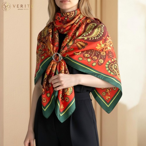 Rare vintage foulard soie - foulard,