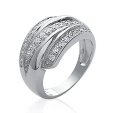 Grosse bague femme - argent