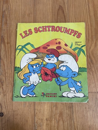 Panini album les schtroumpfs - album,
