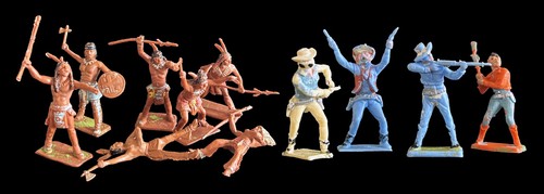 Vintage 1960 11 - 11, figurines