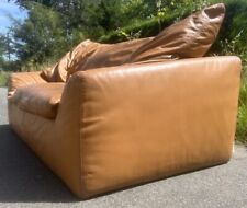 Steiner Paris Canapé 2 Place Cuir Camel Marron Mario Bellini Togo De Sede