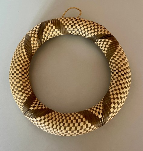 Cadre rond paille rafia xx - cadre, rond/