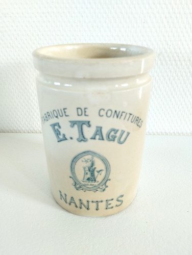 Ancien pot faïence fine - faÏence,