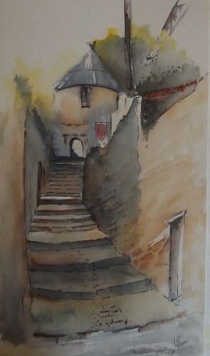 Aquarelle originale signée