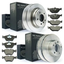 Disques de Frein + Plaquettes Avant + Arrière pour BMW 5 5er E39 520 523 525 I