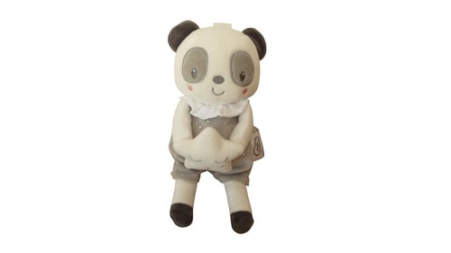 Peluche panda musical - , blanc