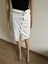 Jupe blanche mi longue Morgan