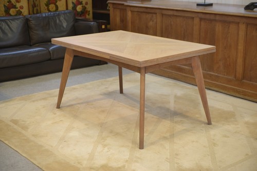Table chêne cérusé - table,