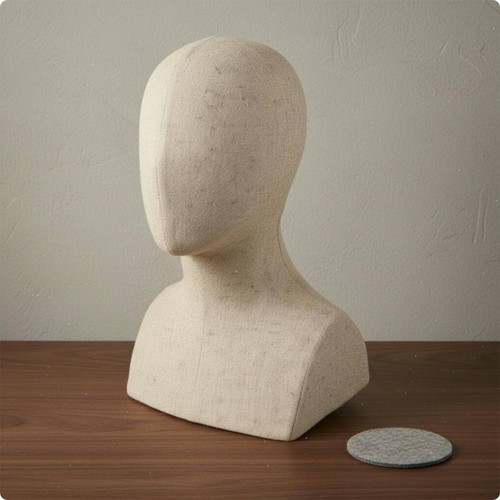 Tête mannequin homme - tête, de
