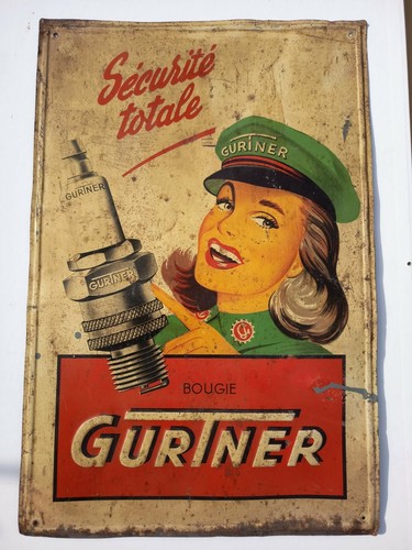 Ancienne plaque publicitaire - plaque,