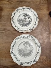 Lot 2 Assiettes WEDGWOOD XIXe