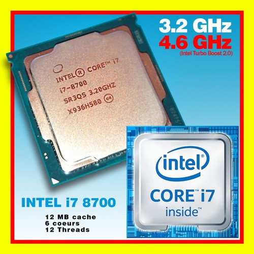 Intel core 8700 - core, i7