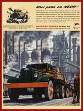1945 Autocar Trucks NEW METAL
