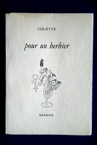 Colette pour herbier - pour, un
