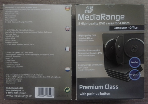 Mediarange box 5 - 5, boitiers
