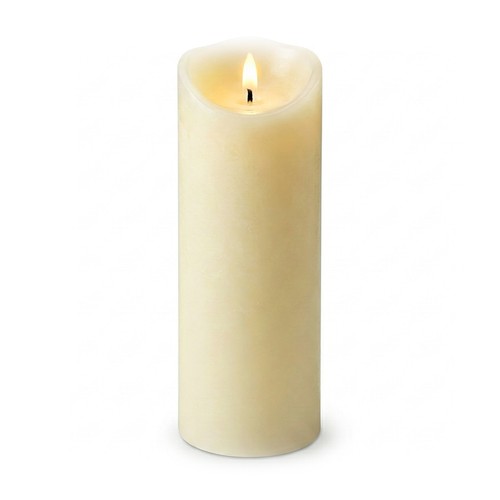 Bougie led cylindrique cire - en,