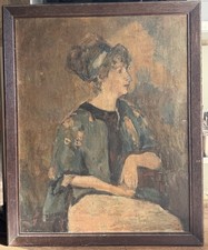 Léon lehmann - grande huile