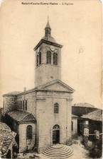 Old postcard AK St-GENIS-TERRE-NOIRE - The Church (580241)