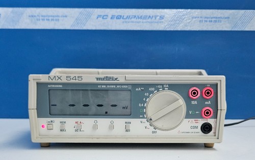 Metrix mx545 digital - metrix,