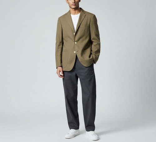 Boggi krim blazer - homme, 48