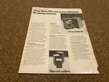 HIFIB1 ADVERT 16X11 WHARFEDALE. LINTON. GLENDALE & DENTON SPEAKERS