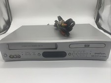 Broksonic DVCR-810 Series B VHS DVD Combo Player 4-Head Hi-Fi Tested Working!!!!