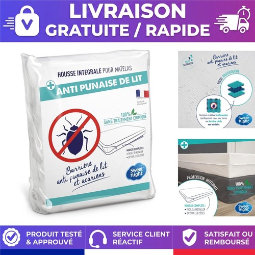 Housse matelas anti punaise - housse, anti-punaise