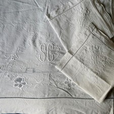 Parure de lit grand drap très