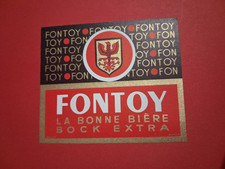 ETIQUETTE  BRASSERIE FONTOY